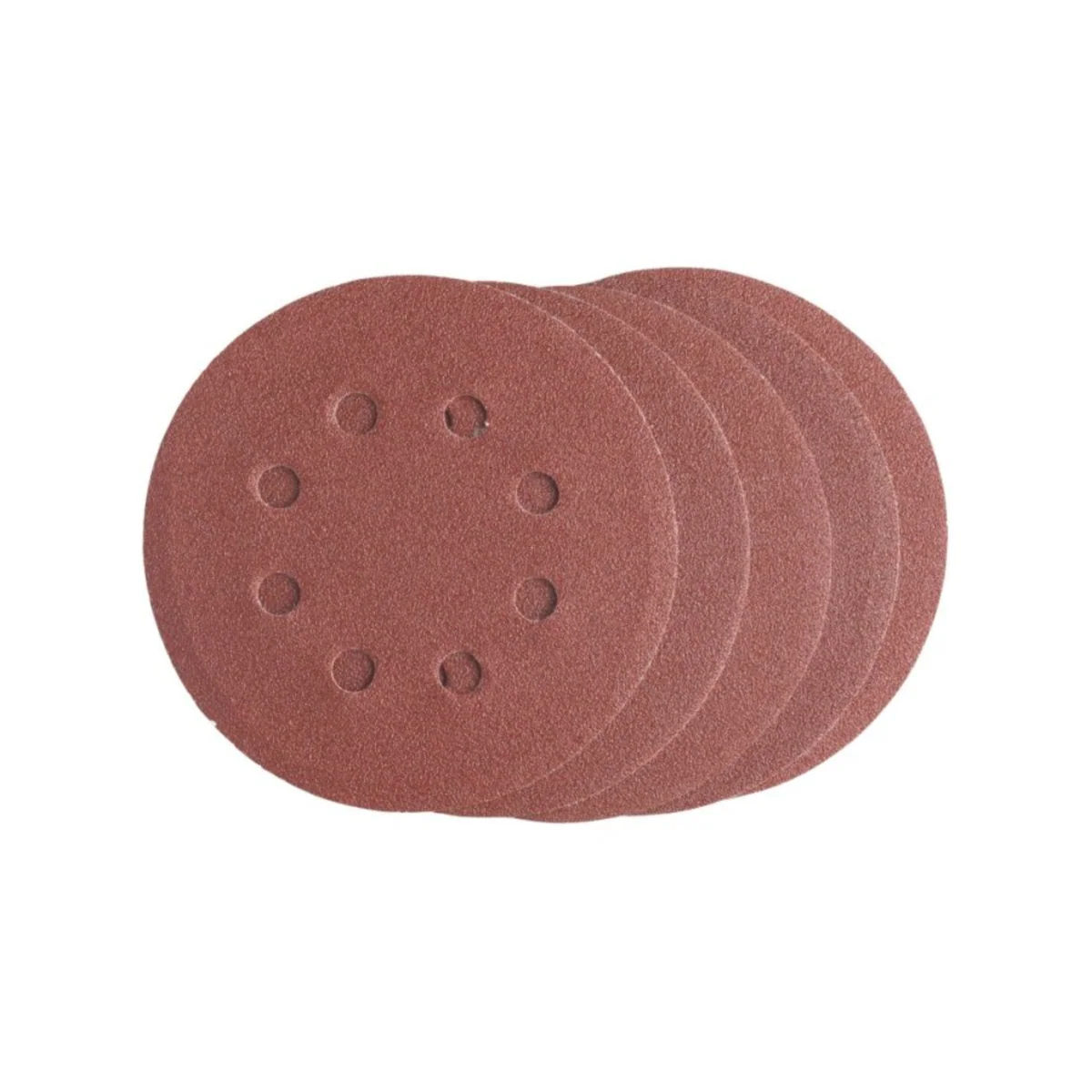 Irwin Quick Fit Random Orbital Sanding Discs 125mm 80 Grit 5 Pack - Medium Stock Removal - Image 3