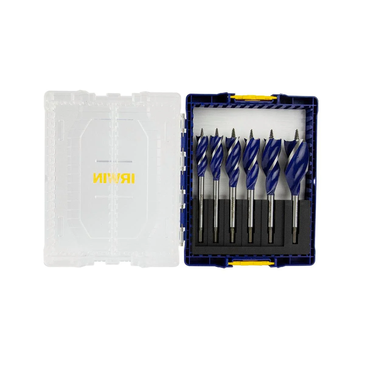 Irwin Speedbor Auger Bit Set - 6 Piece - Steel - Tri-Flute Design