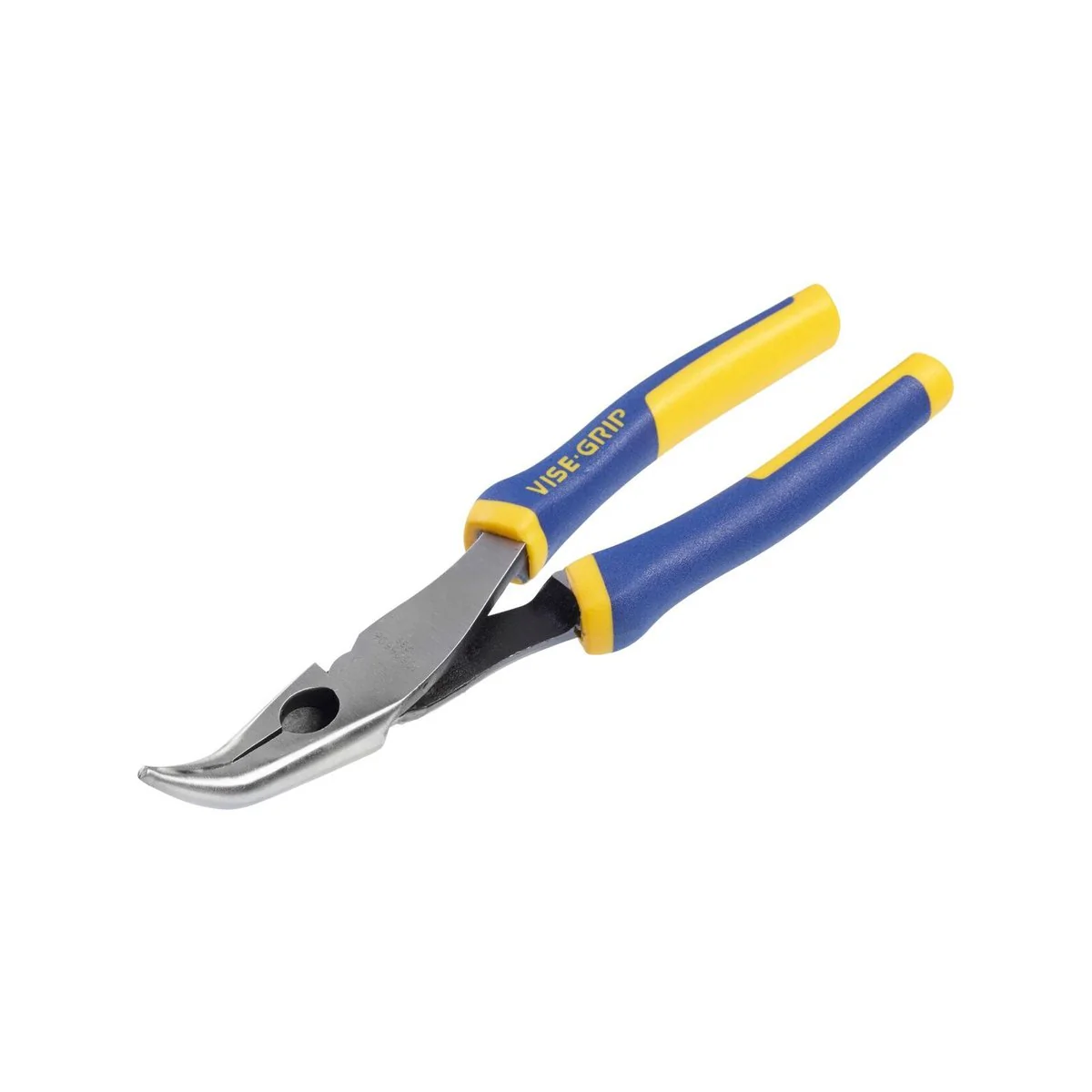 Irwin Vise Grip 200mm Bent Long Nose Pliers - Chromium Nickel Steel - Durable - Image 2