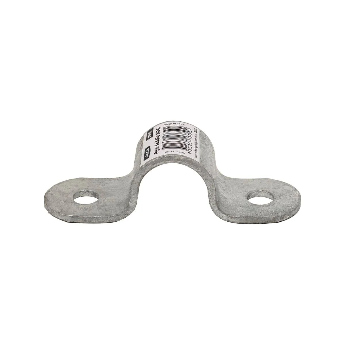 Jack 25nb Hot Dipped Galvanised Pipe Saddle - 132mm x 33mm x 40mm