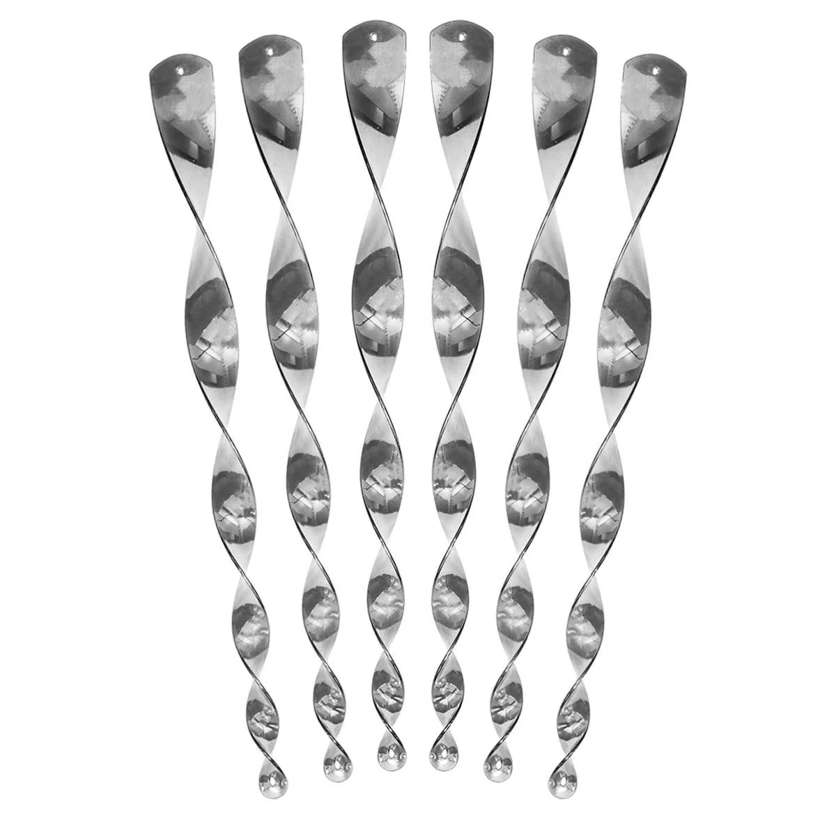Jack Reflecta Twists - 300mm - Reflective - 6 Pack