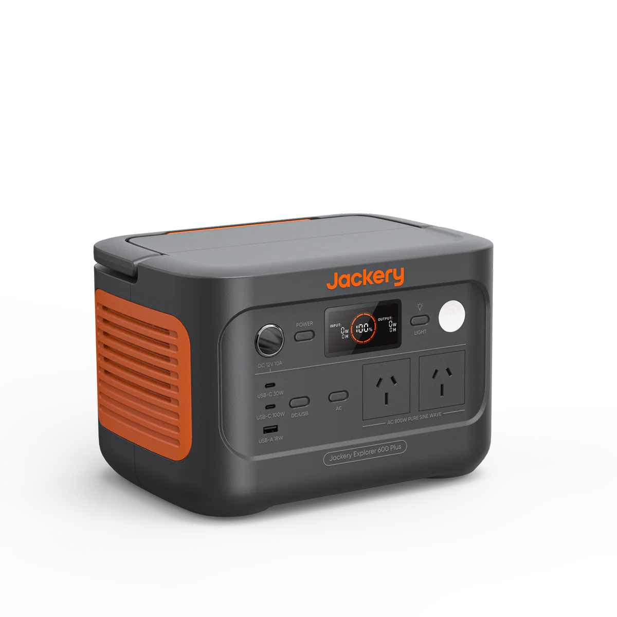 Jackery 600w Black 600 Plus Portable Power Station - 800W Output - 632Wh Capacity - Smart App Control