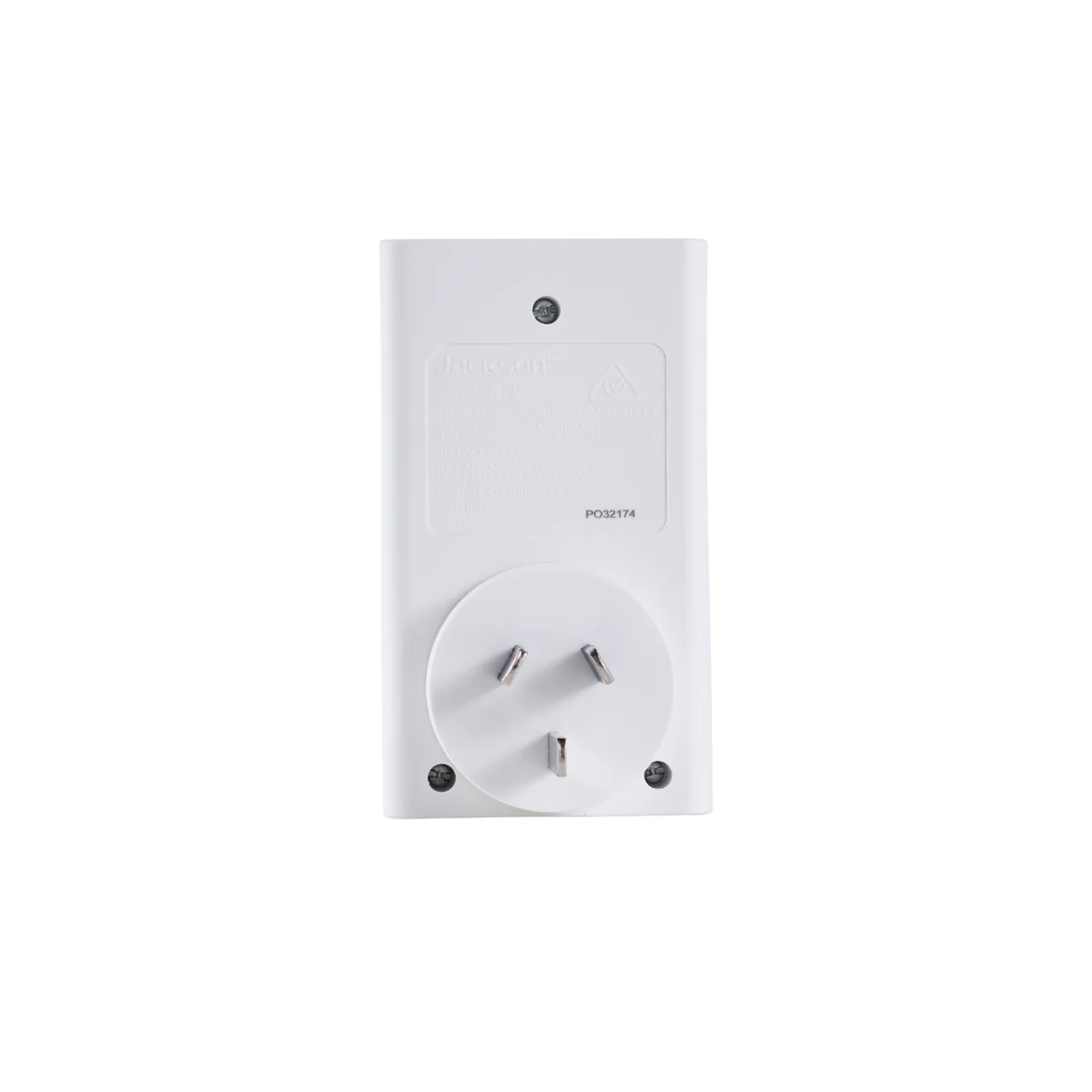 Jackson 1 Outlet Adaptor USB-C & USB-A 20W - Compact White 96mm - Image 3