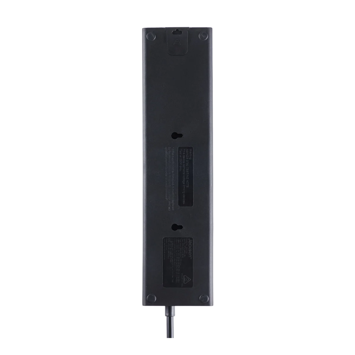 Jackson 4 Outlet Powerboard - 4 Individual Switches - 1.8m Lead - Black - USB-C & USB-A Charging - Image 3