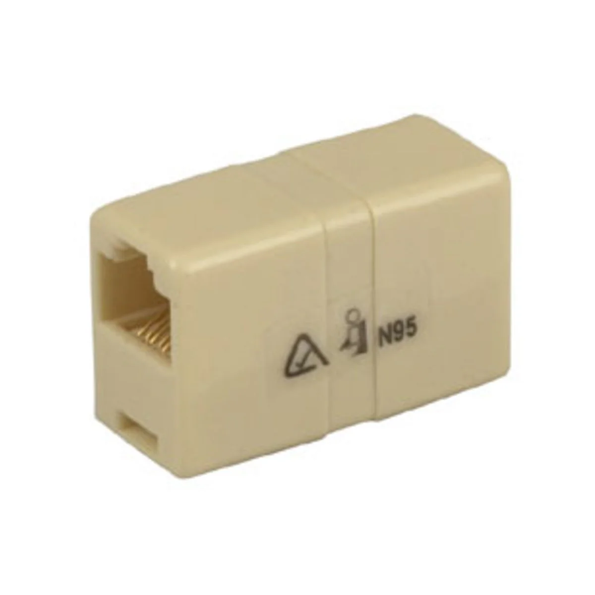 Jackson RJ45 Joiner - 8P8C - Plastic - Inline Connector - Image 2