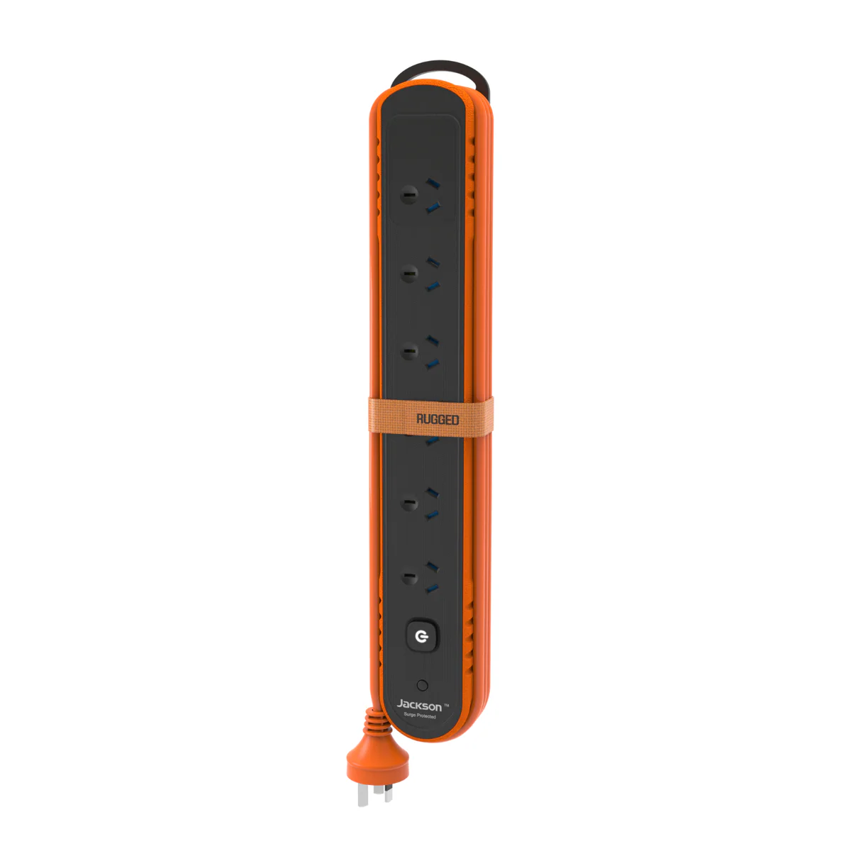 Jackson Rugged Plus 6 Outlet Powerboard 2m Cord - Surge Protection - Image 2