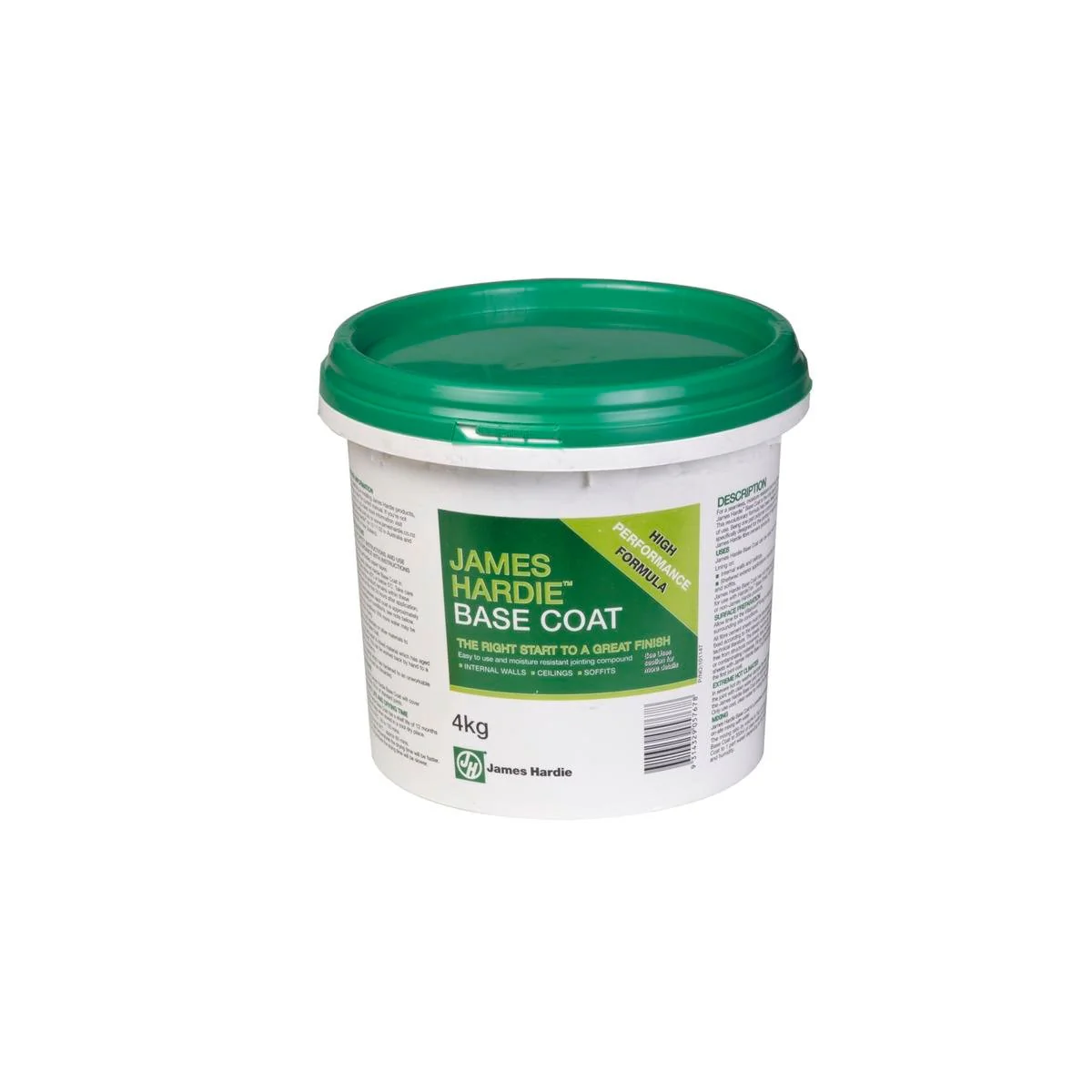 James Hardie Base Coat 4kg Tub Fibre Cement Moisture Resistant Joint
