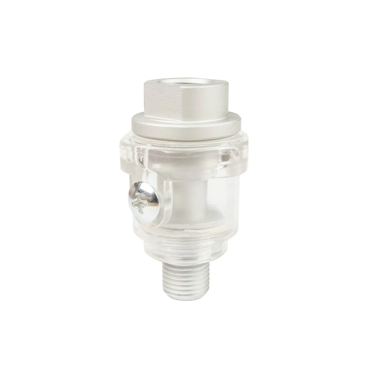 Jflex Mini Oiler - Inline Oiler - 50ml - Durable Polycarbonate & Aluminium - Extends Air Tool Life