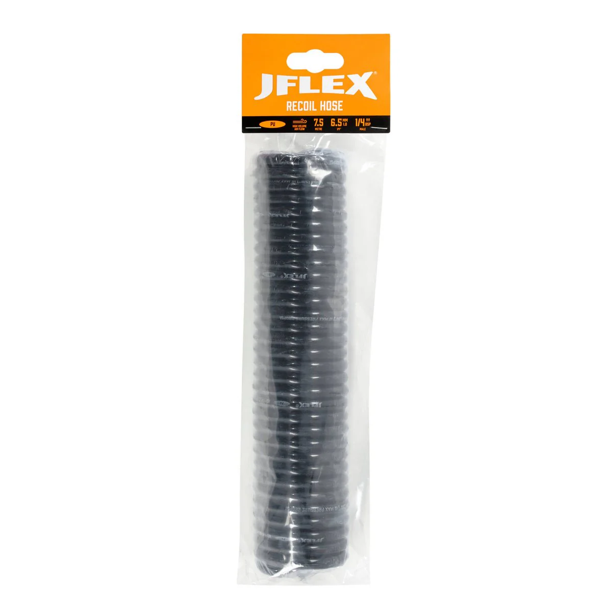 Jflex Polyurethane Recoil Hose 10mm x 7.5m - Durable All-Weather Flexibility - Image 5