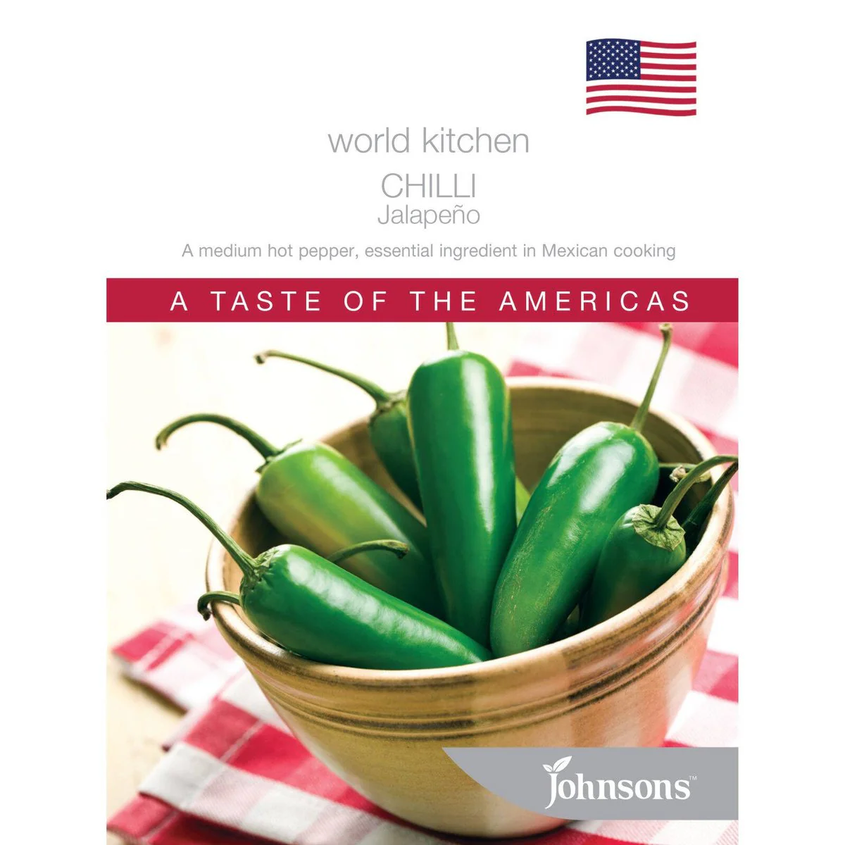 Johnsons Chilli Jalapeno Seeds - 30 Seeds - Super Hot - Intense Flavor
