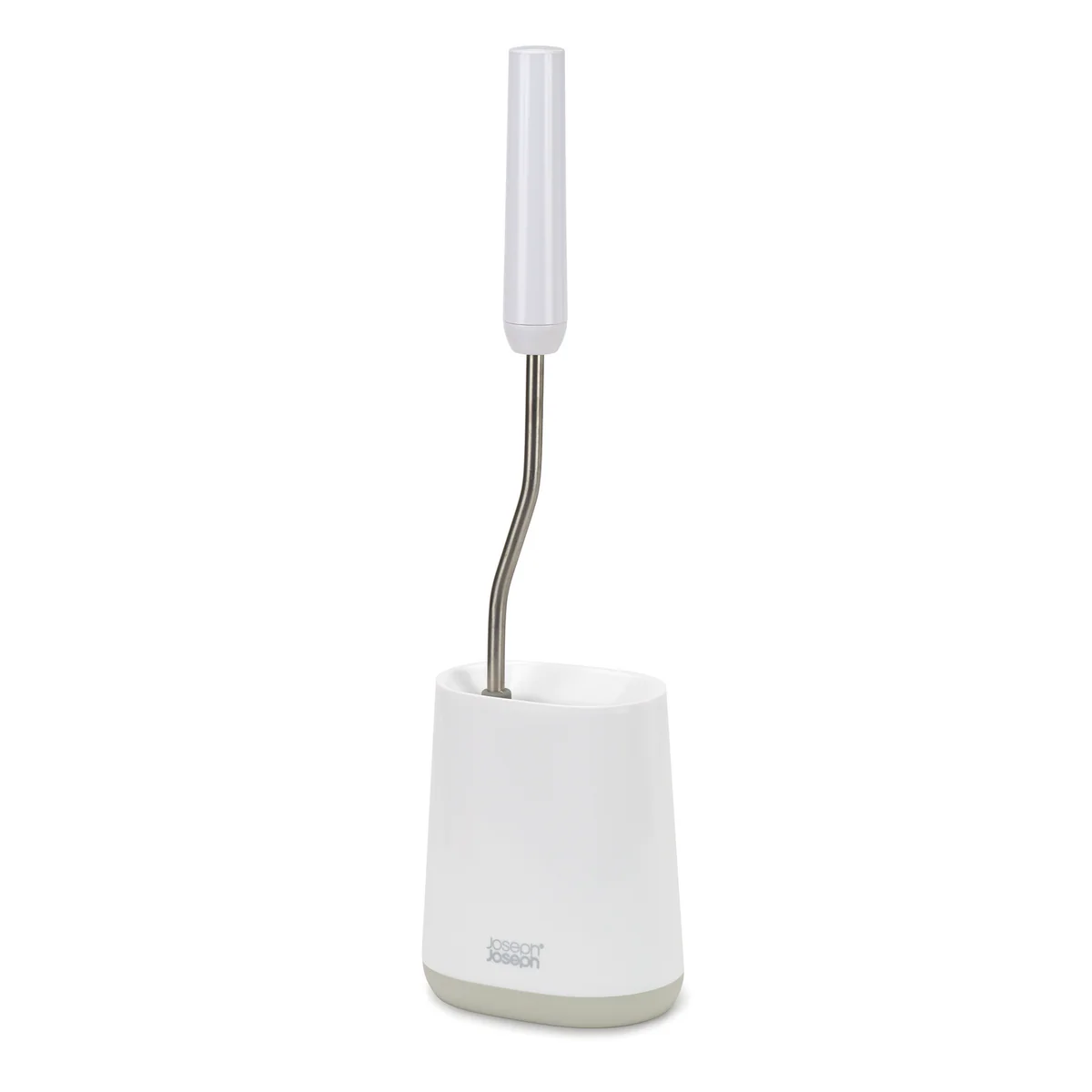 Joseph Joseph Duo Flex Lite Toilet Brush - Flexible Head - Anti-Drip Design - 123mm x 422mm x 87mm