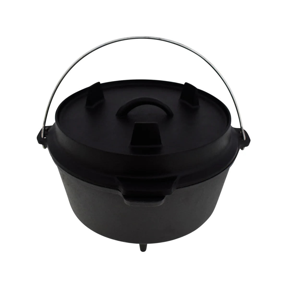 Jumbuck Cast Iron Dutch Oven - 3.5L - Versatile Indoor & Outdoor Cooking