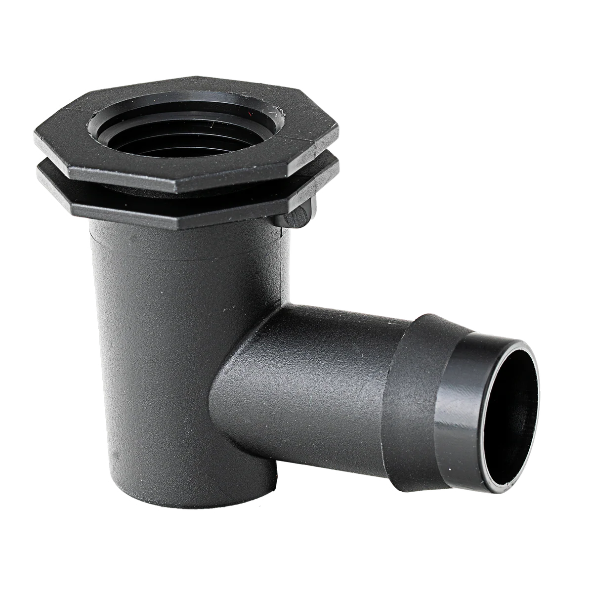 K Rain 19mm Barbed Elbow 15mm Bsp Female - 10 Pack - Black - KE1912F