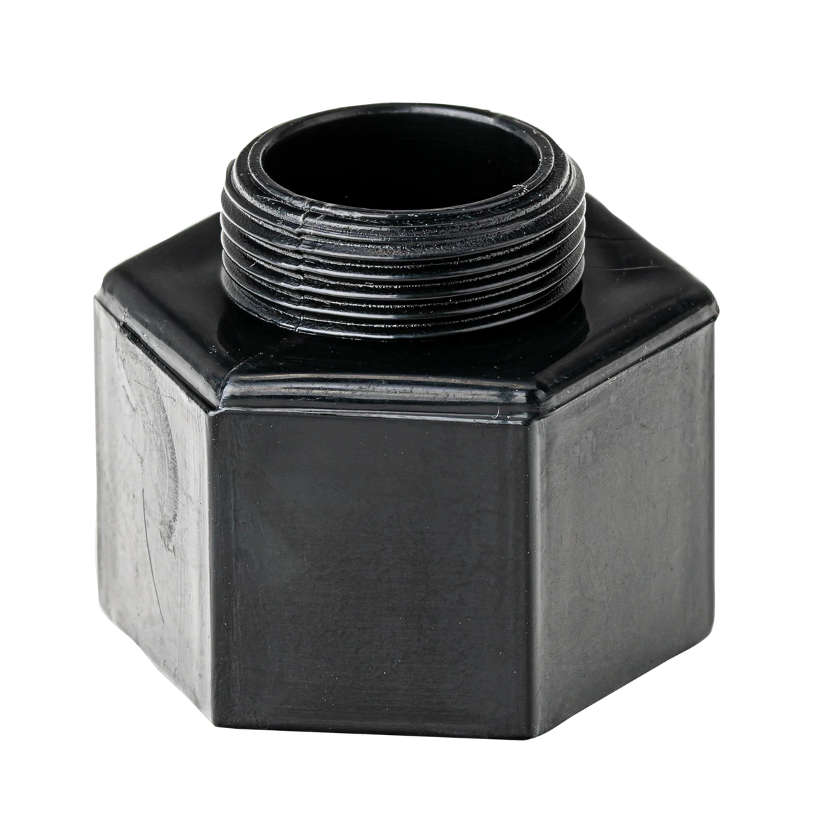 K Rain 15mm Bsp Hex Head Shrub Nozzle Adaptor 5 Pack - Black