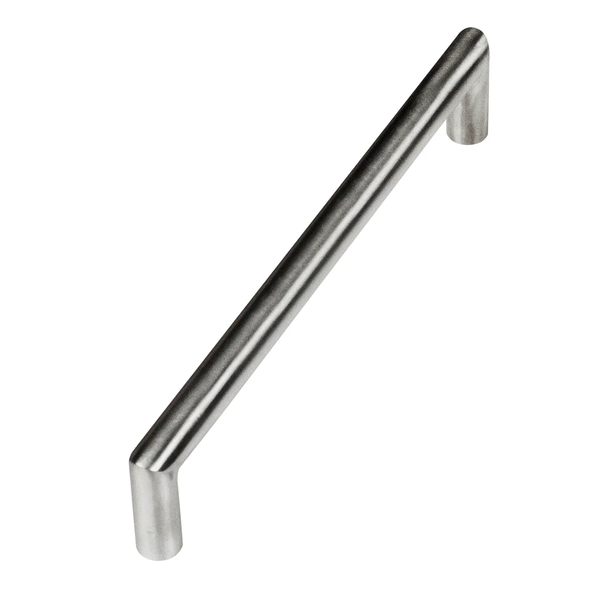 Kaboodle 128mm Round Bar Handle - Brushed Stainless Steel - Durable