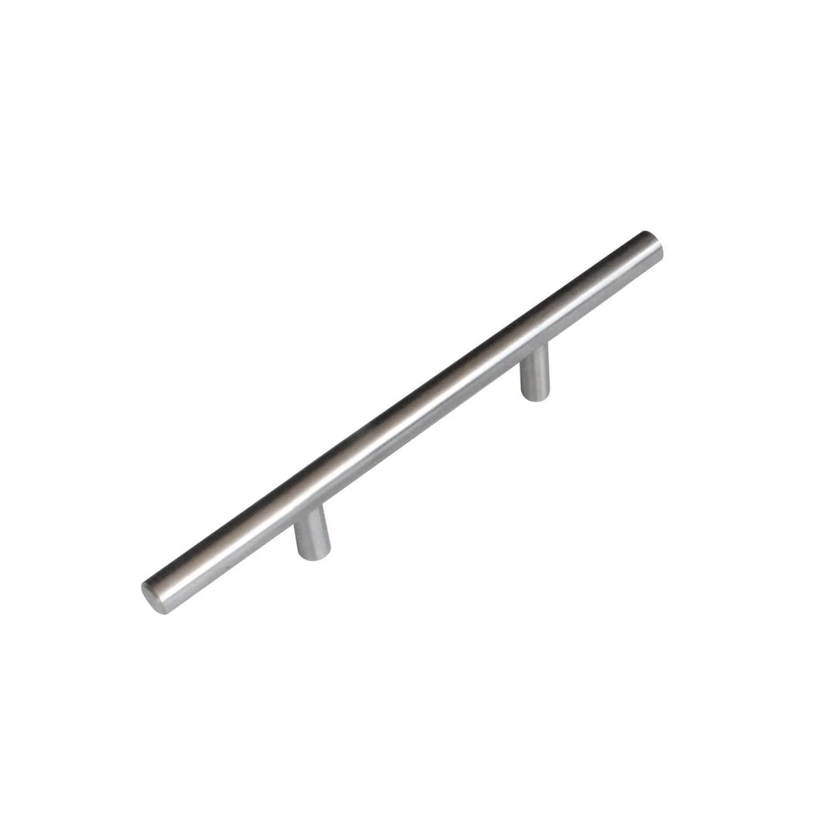 Kaboodle T Pull Handle - 96mm - Brushed Stainless Steel - Durable