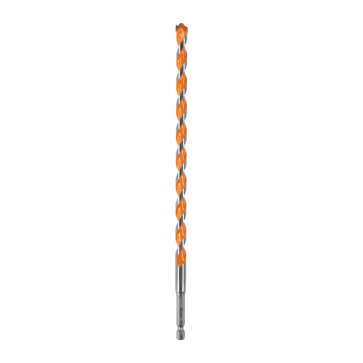 Kango 10 x 260mm Masonry Drill Bit - Durable Carbide Rapid Tip - ¼” Hex Shank - Image 3