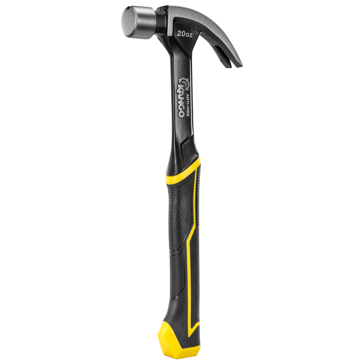 Kango 20oz Anti Vibe Steel Claw Hammer - Heat-Treated Steel - Magnetic Nail Starter - Image 3
