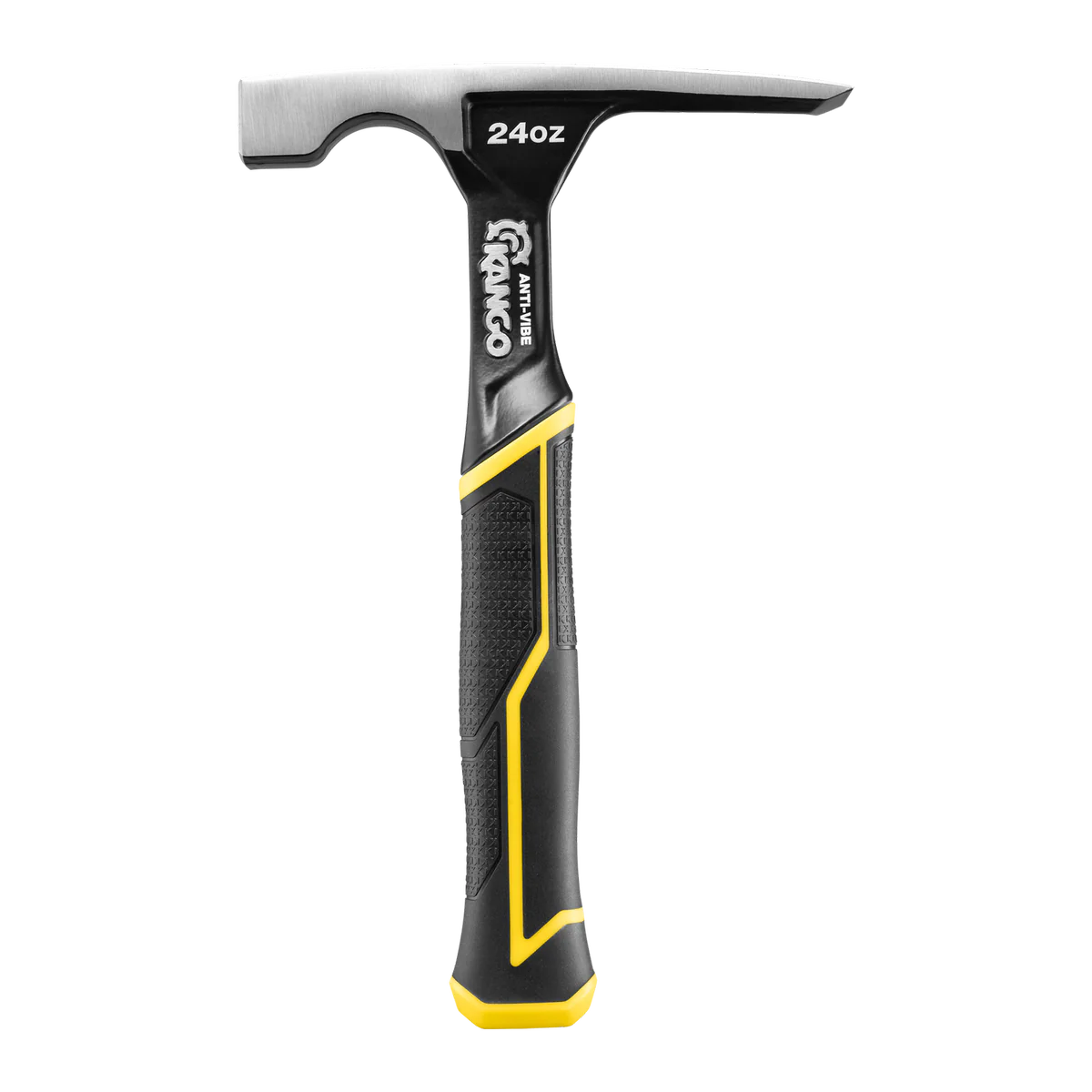 Kango 24oz Anti Vibe Brick Hammer - Dual Face - Heat-Treated Steel - 280mm