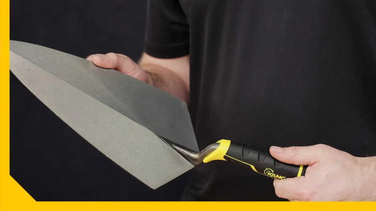 Kango 305mm Philadelphia Brick Trowel - High Carbon Steel - Durable Design - Image 5