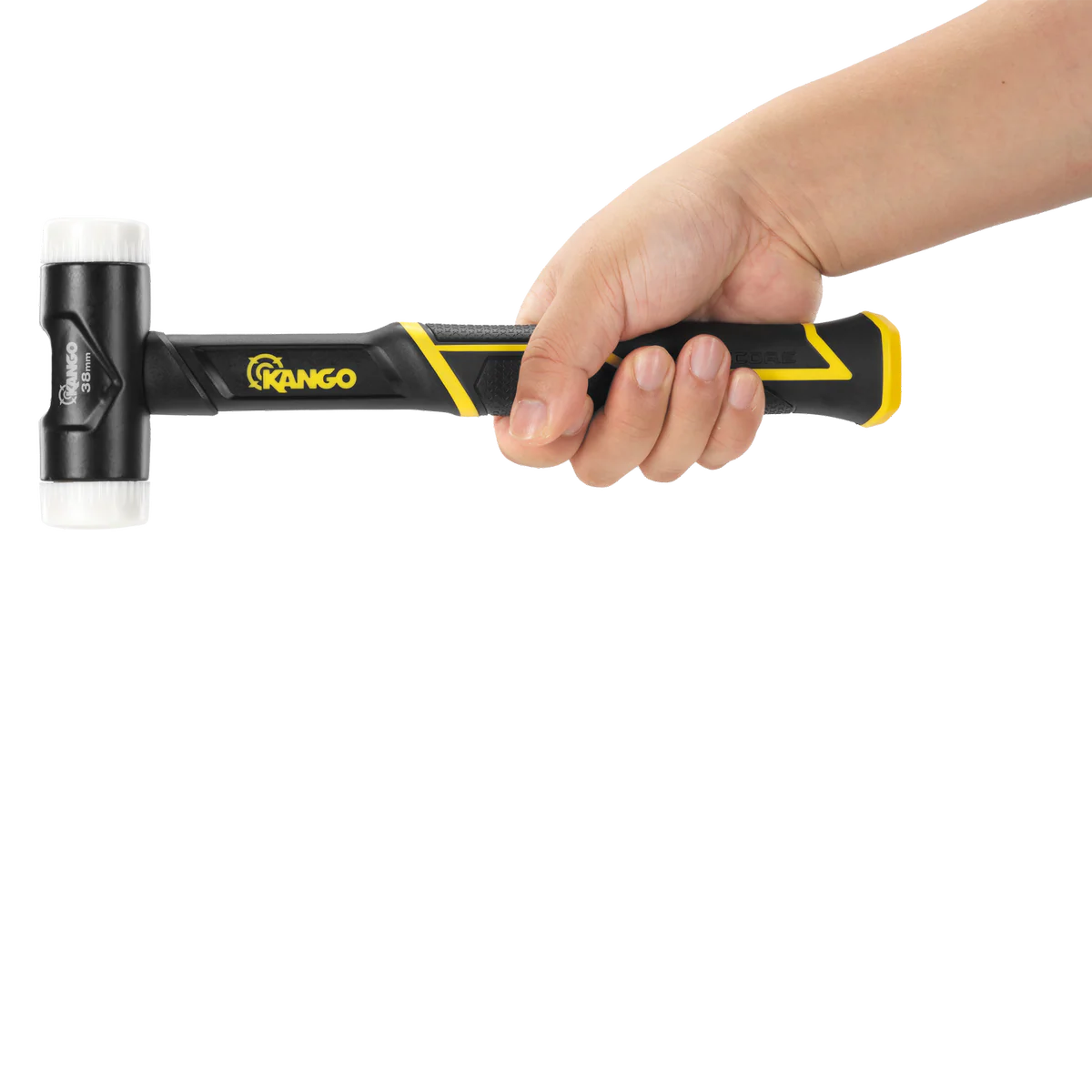 Kango 38mm Soft Face Mallet - Interchangeable Nylon Faces - Durable Handle - Image 4