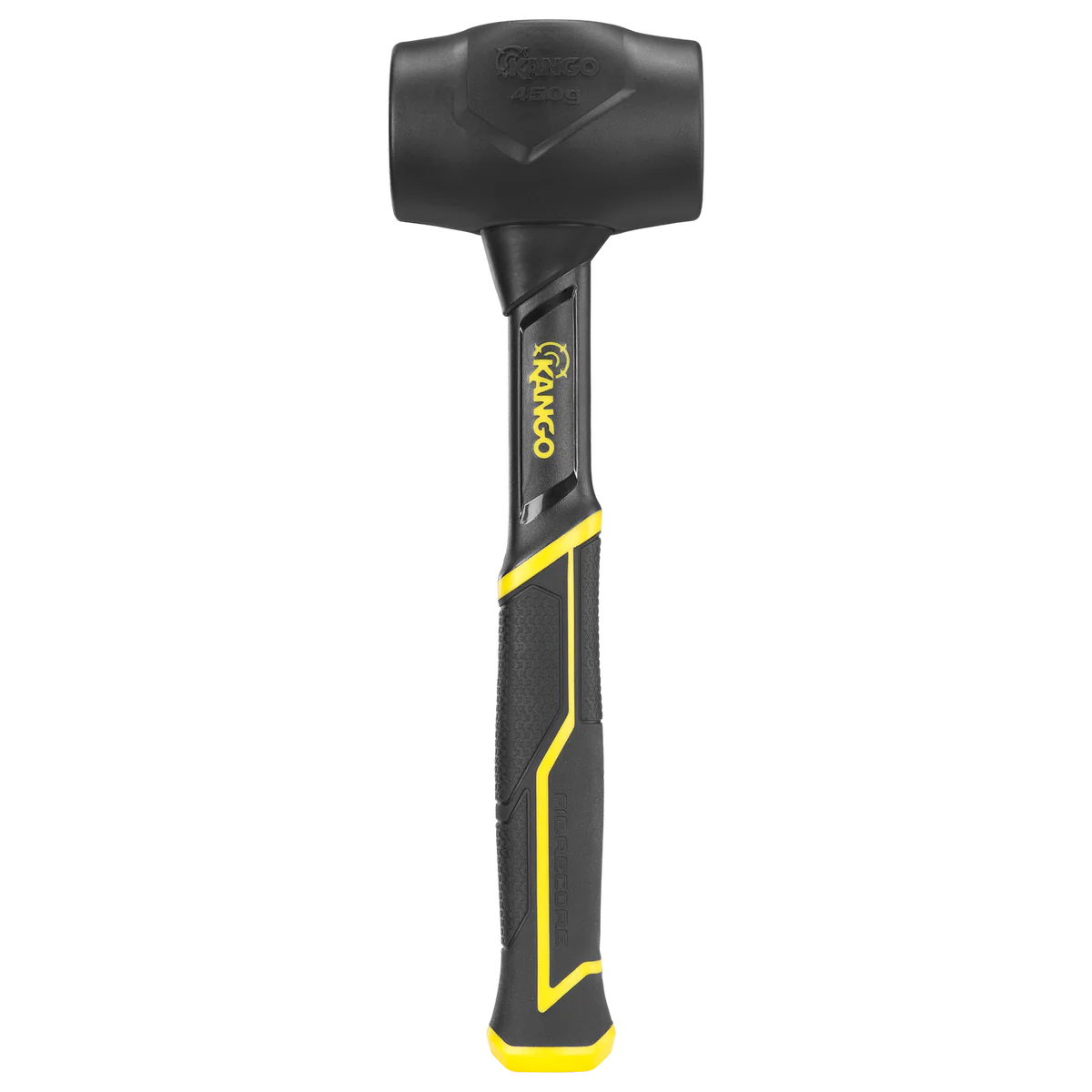 Kango 450g Black Rubber Mallet - High-Density Rubber - Durable Design