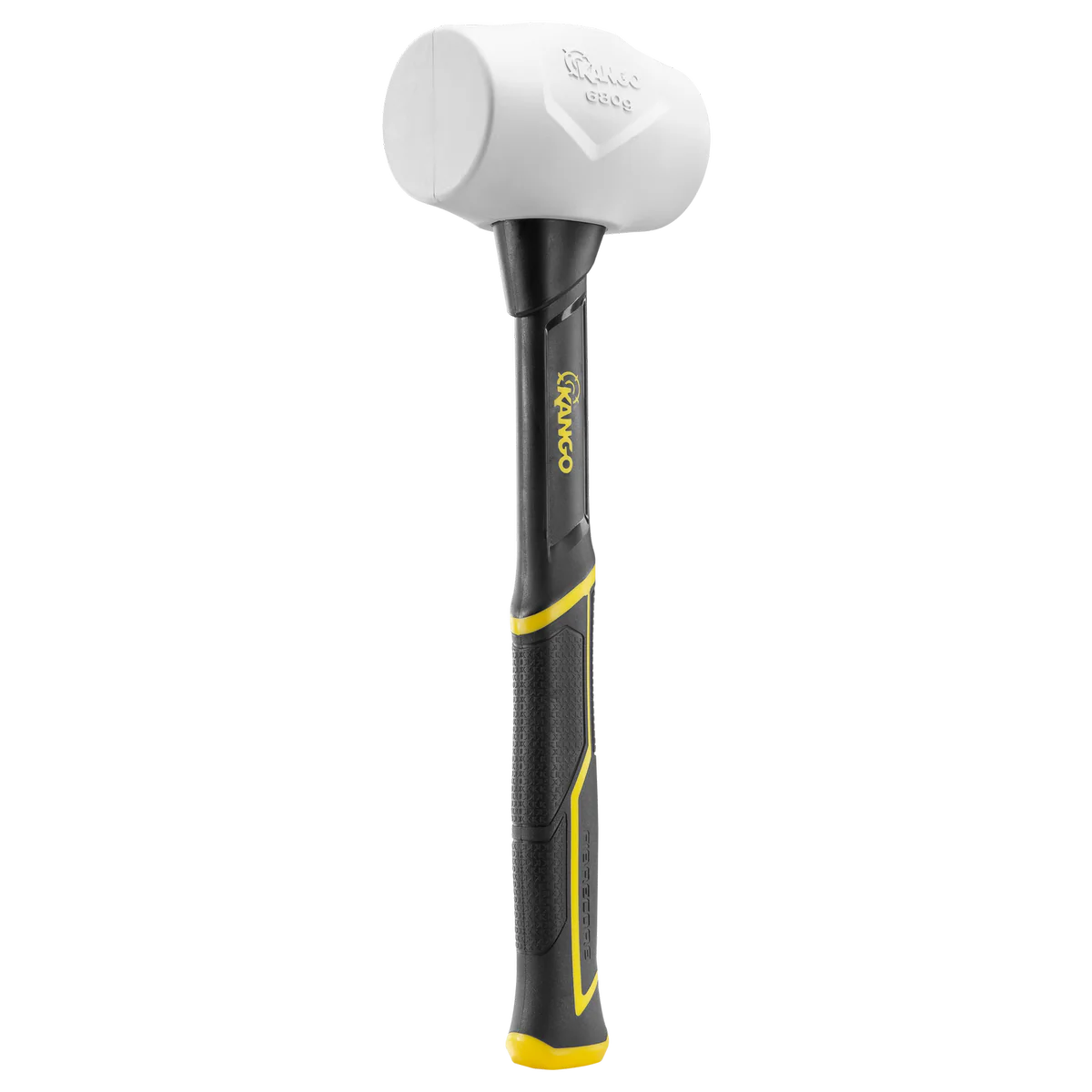 Kango 680g White Rubber Mallet - High-Density Rubber - Durable Design - Image 5