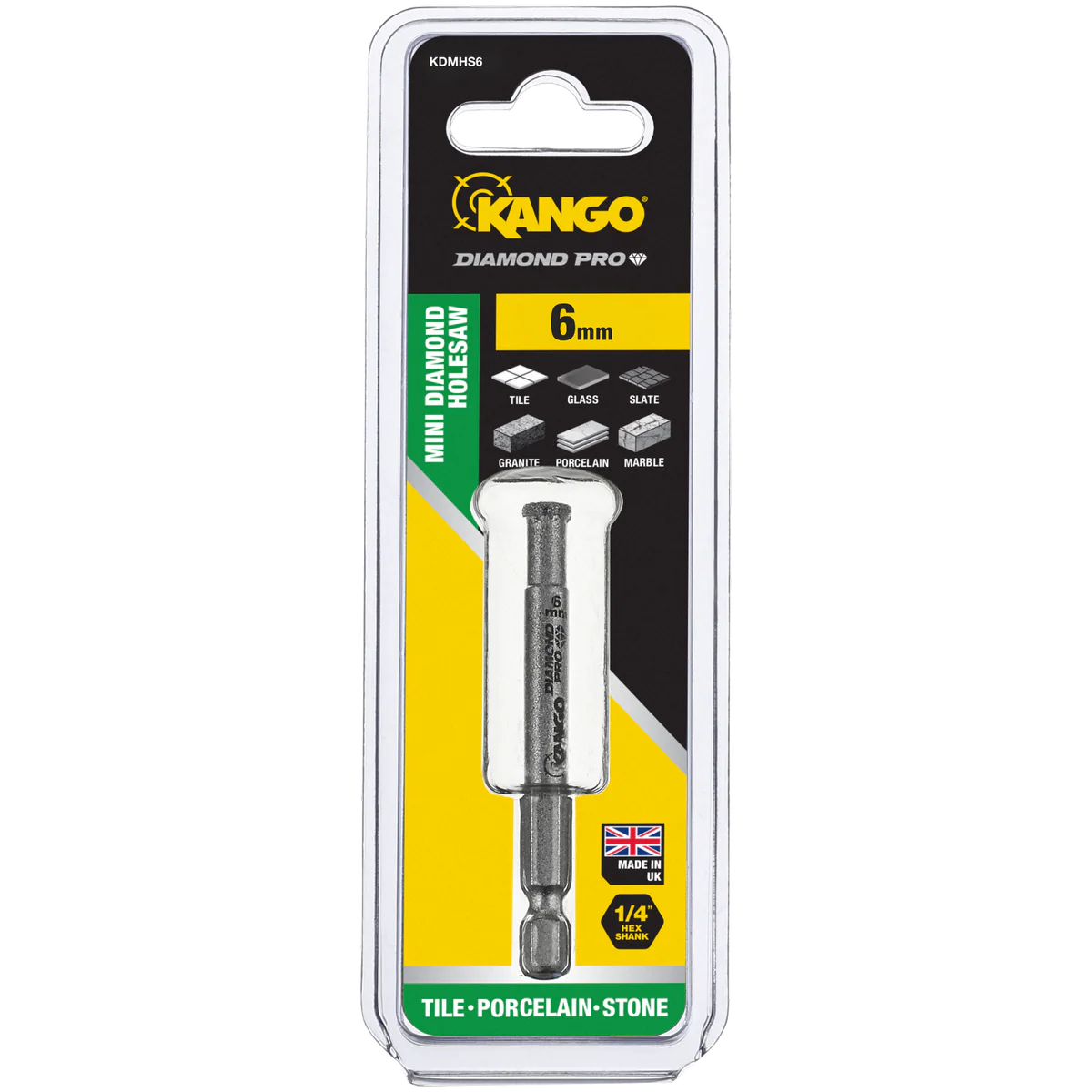 Kango 6mm Diamond Pro Mini Diamond Hole Saw - Precision Drilling Tool - Image 2