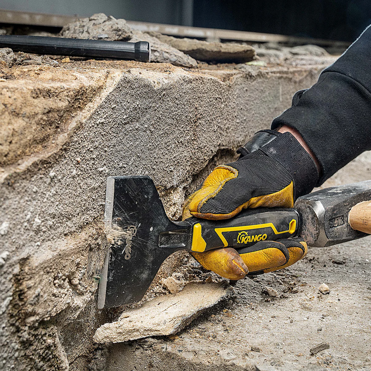 Kango 80mm Masonry Chisel - CR-V Steel - Durable & Ergonomic Design - Image 5