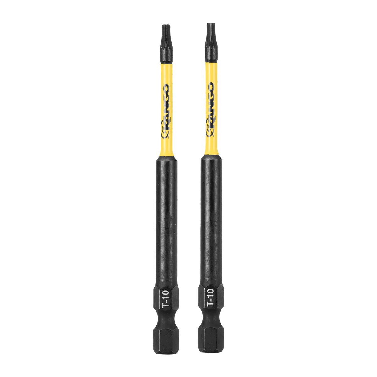 Kango 89mm TX10 HYPERTORQUE Impact Driver Bits 2 Pack - High Torque - Magnetic Tips - Image 2
