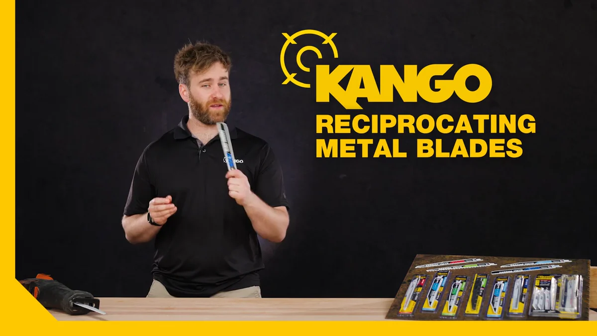 Kango 9" 18 TPI Metal Flex Reciprocating Saw Blades 2 Pack - Bi-metal - Flexible Cuts - Image 4