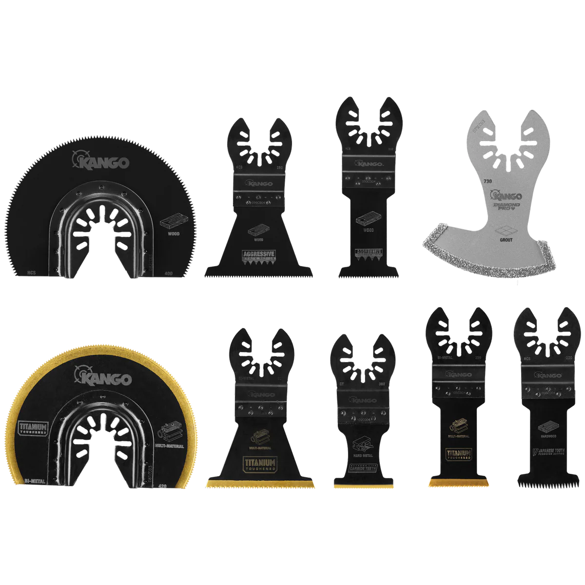 Kango Bi Metal Plunge Cut Multi Tool Blade 3 Pack - 35mm - Durable Cutting - Image 3