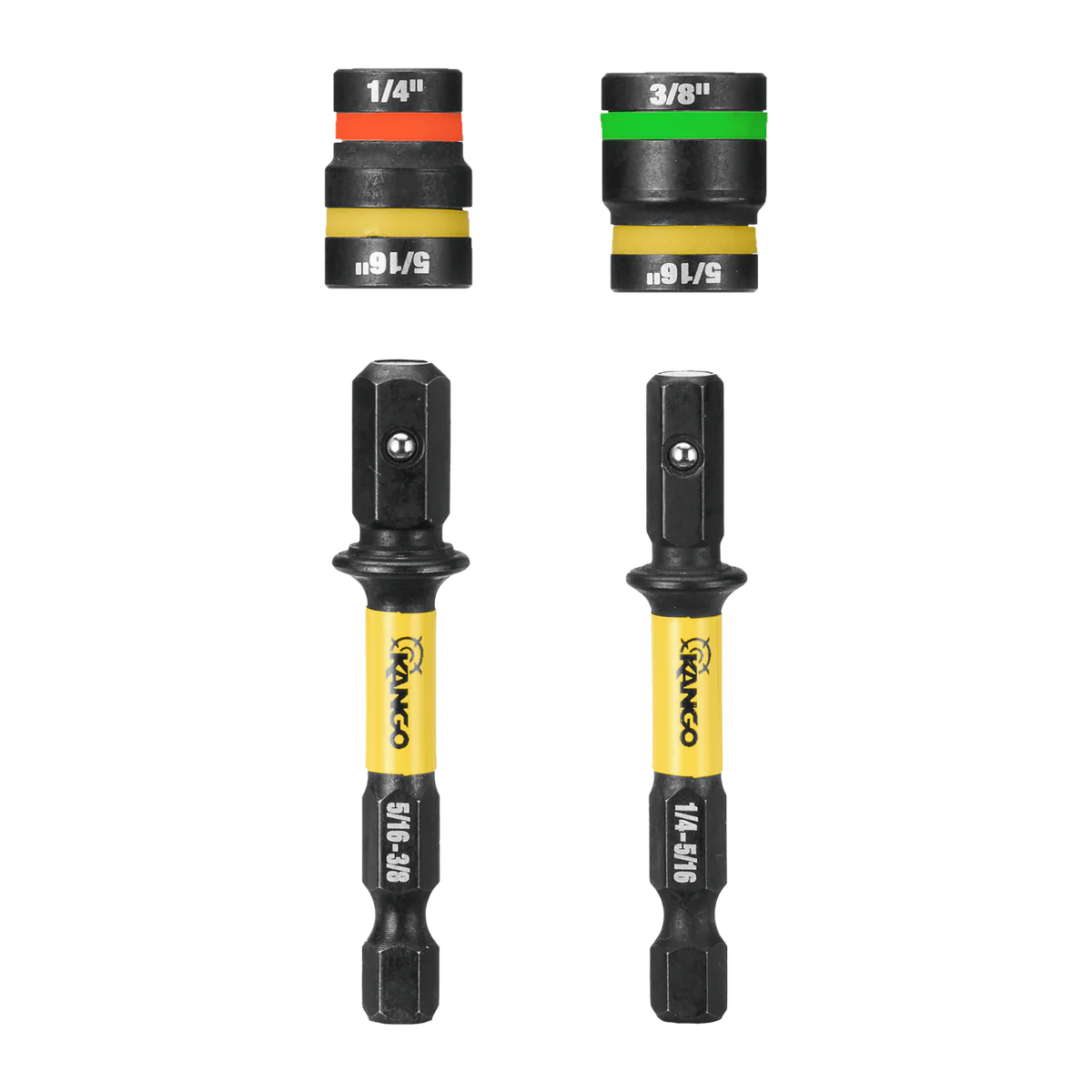 Kango Hypertorque Impact Magnetic Cleanable Nut Setter 2 Pack - ¼” to ⅜” - Durable - Image 2