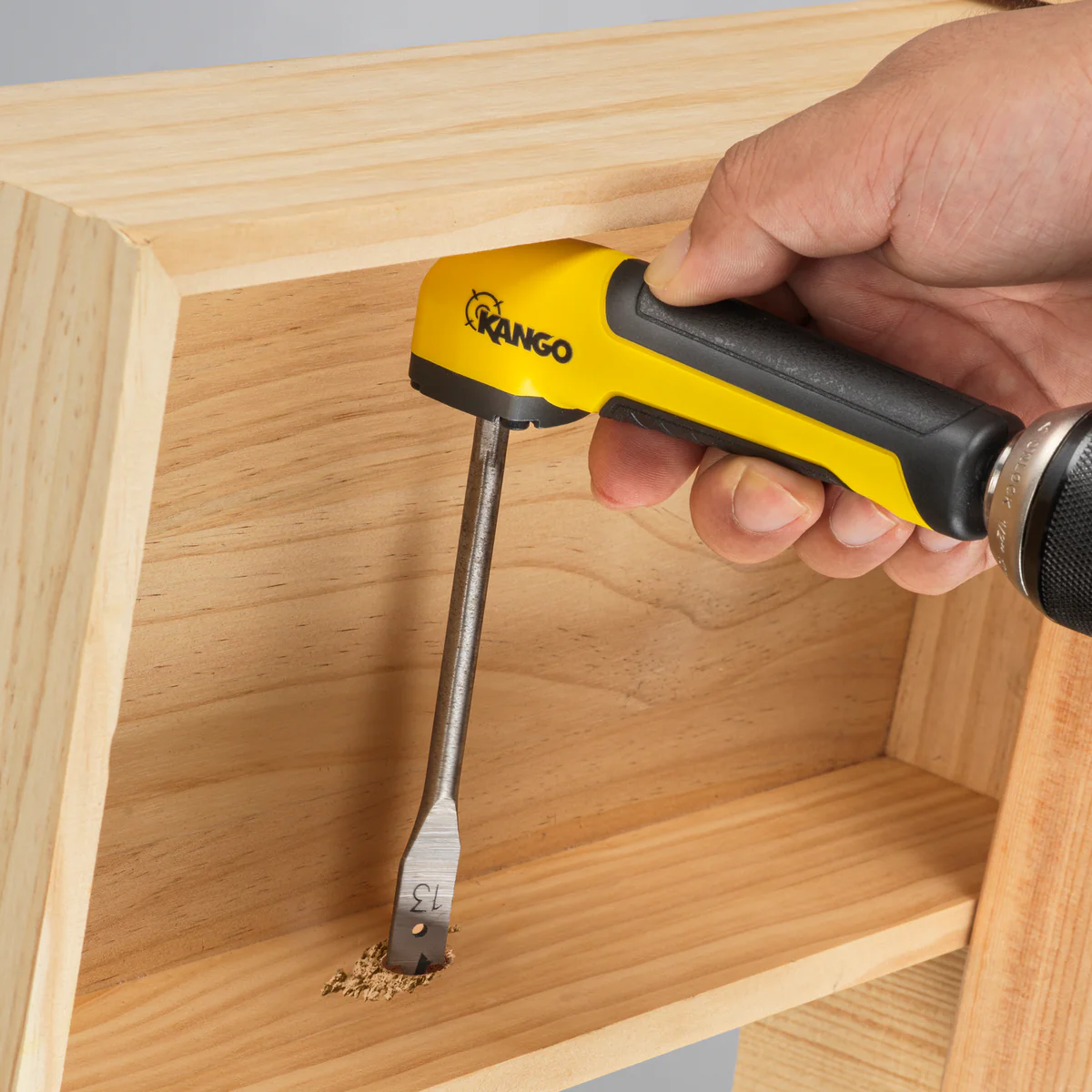 Kango Hypertorque Right Angle Drill Adaptor - 2 Piece - 35.5mm Width - Slimline Design - Image 5