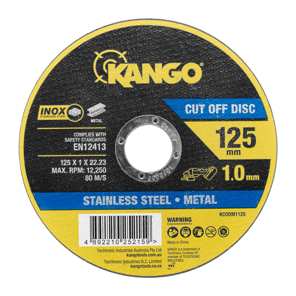 Kango Metal Cut Off Discs 125mm - 12 Pack - Inox-Free - Durable - Image 5
