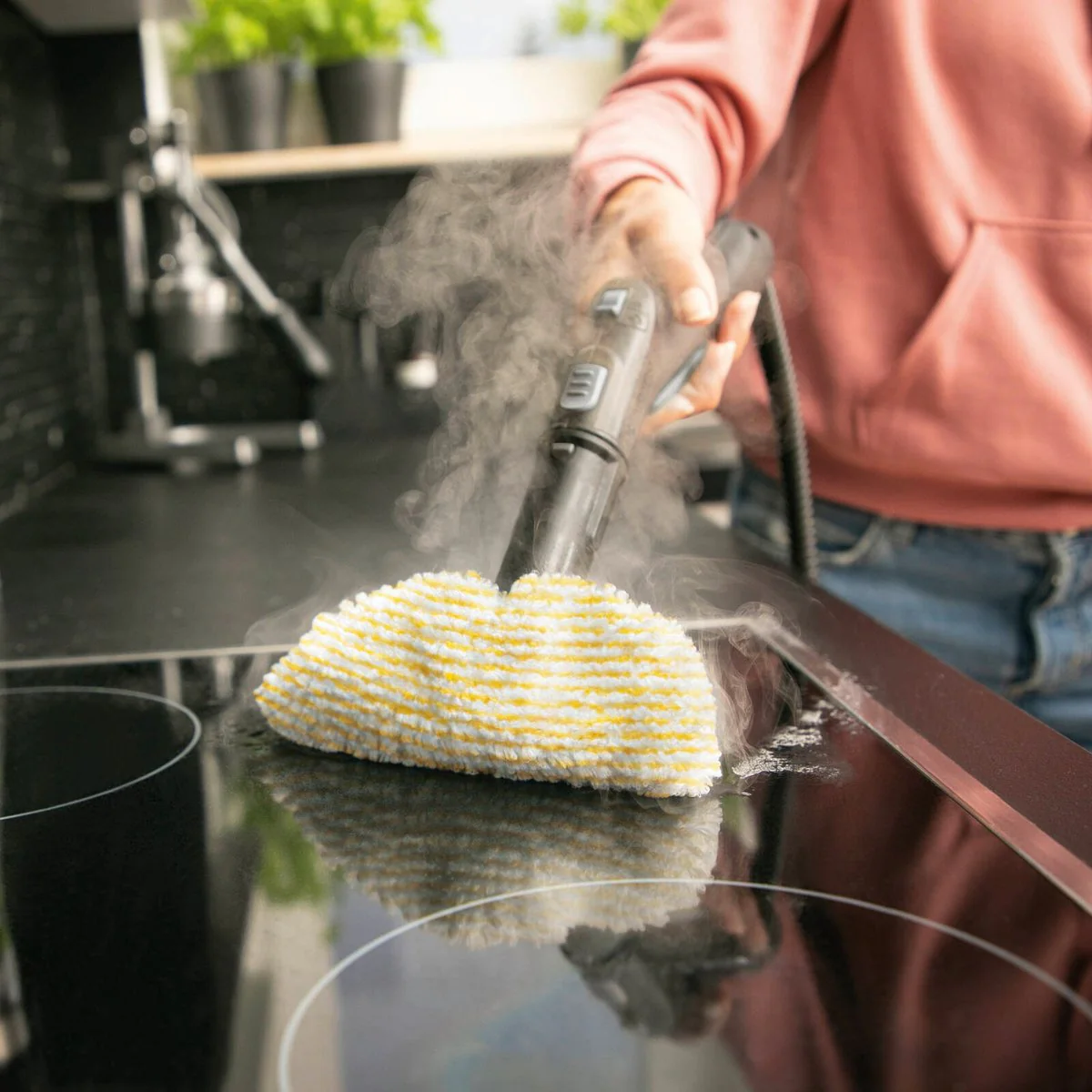 Karcher Hand Nozzle Cover Set - 2 Microfibre Covers - 90mm x 10mm x 205mm - Heavy Dirt Removal - Image 2