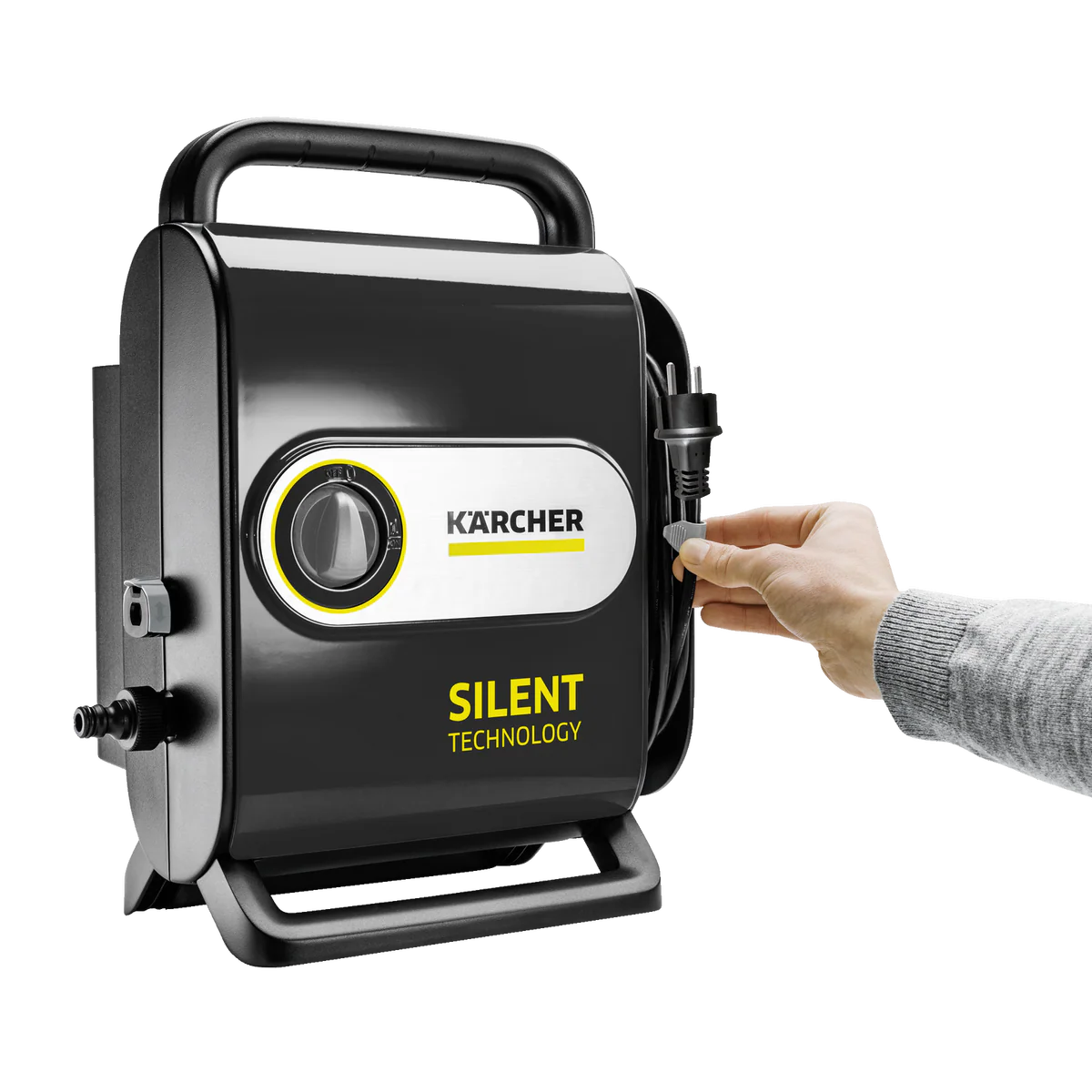 Karcher K Silent Anniversary Edition Pressure Washer 1950 PSI - 6m Hose - Eco!Booster - Image 4