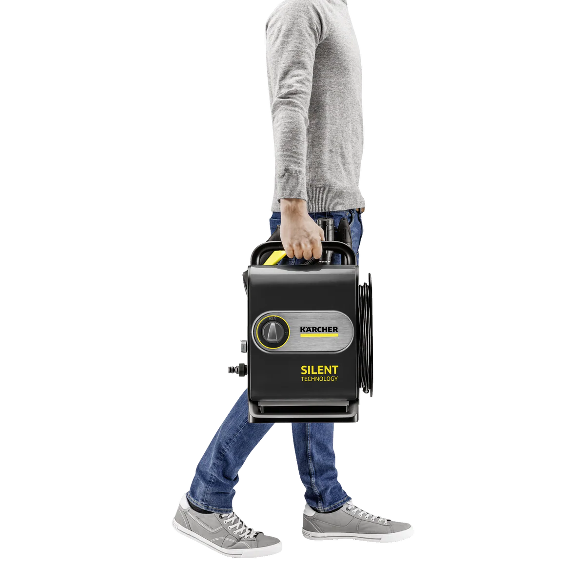 Karcher K Silent Anniversary Edition Pressure Washer 1950 PSI - 6m Hose - Eco!Booster - Image 5