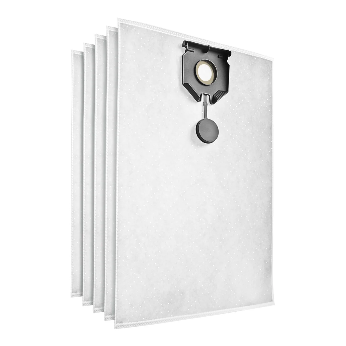 Karcher m Class Fleece Bags 5 Pack - 5 Bags - 300mm x 400mm - White - Fine Dust Collection