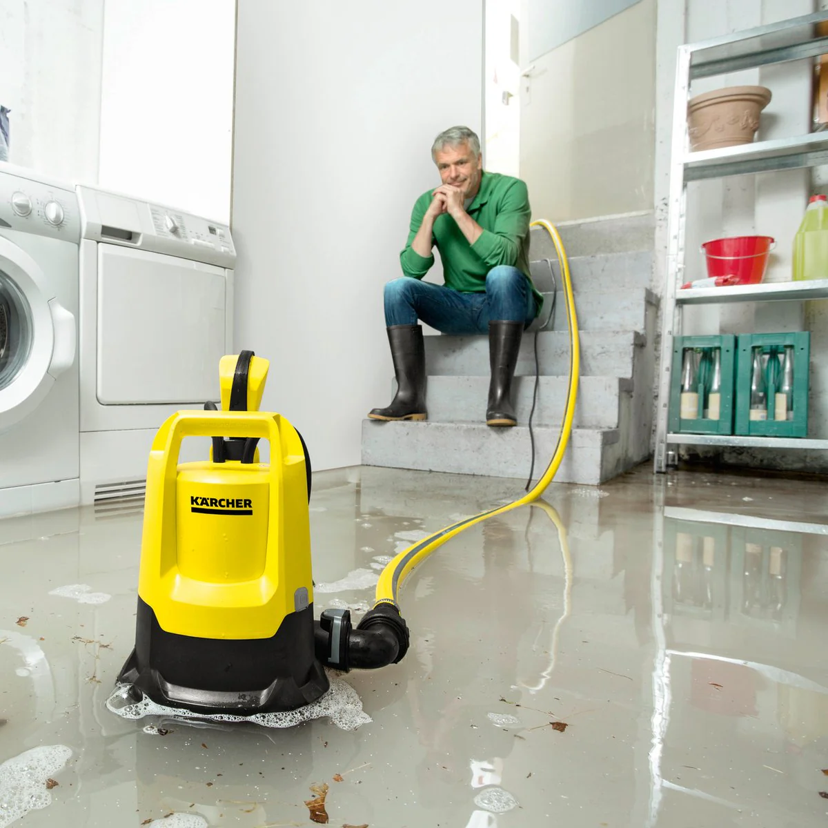 Karcher Submersible Pump SP 16 000 - 16,000 l/h - Dirty Water Management - Image 2