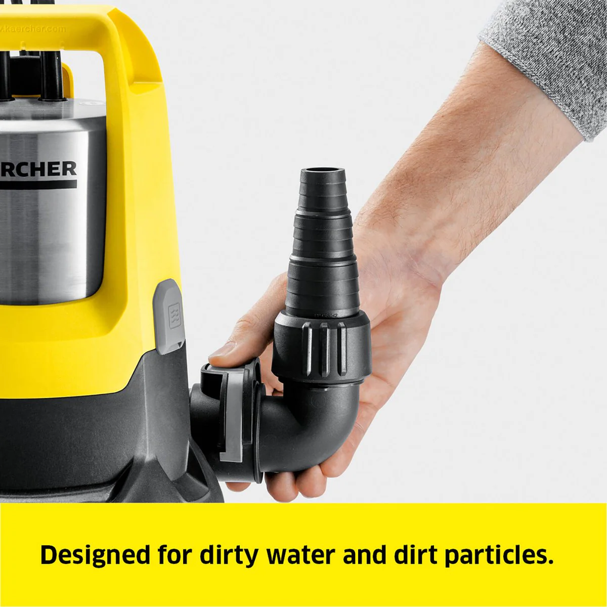 Karcher Submersible Pump Sp 22 000 - 22,000 l/h - Stainless Steel - Level Sensor - Image 4
