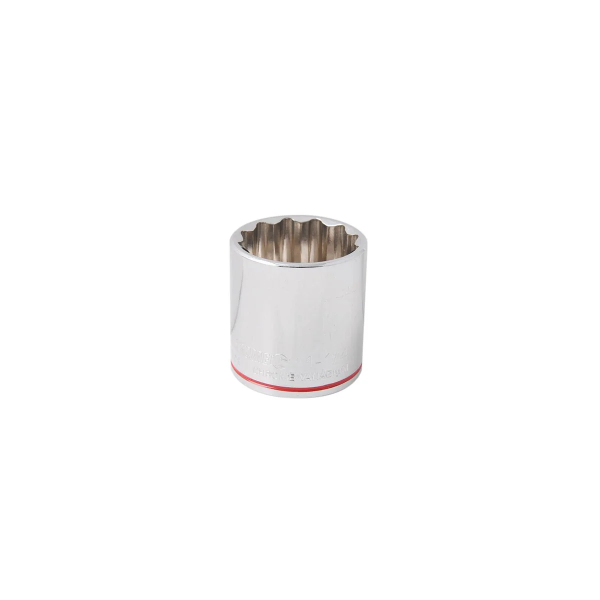 Kincrome 1/4 Inch Drive Mirror Polish Socket - Chrome Vanadium Steel - Durable