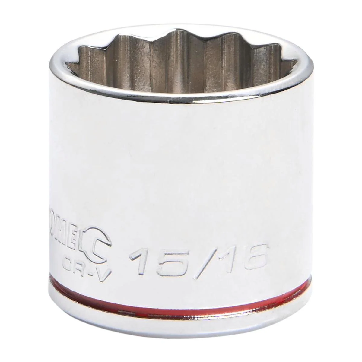 Kincrome 15 16 3 8 Square Drive Socket - Chrome Vanadium Steel - Durable