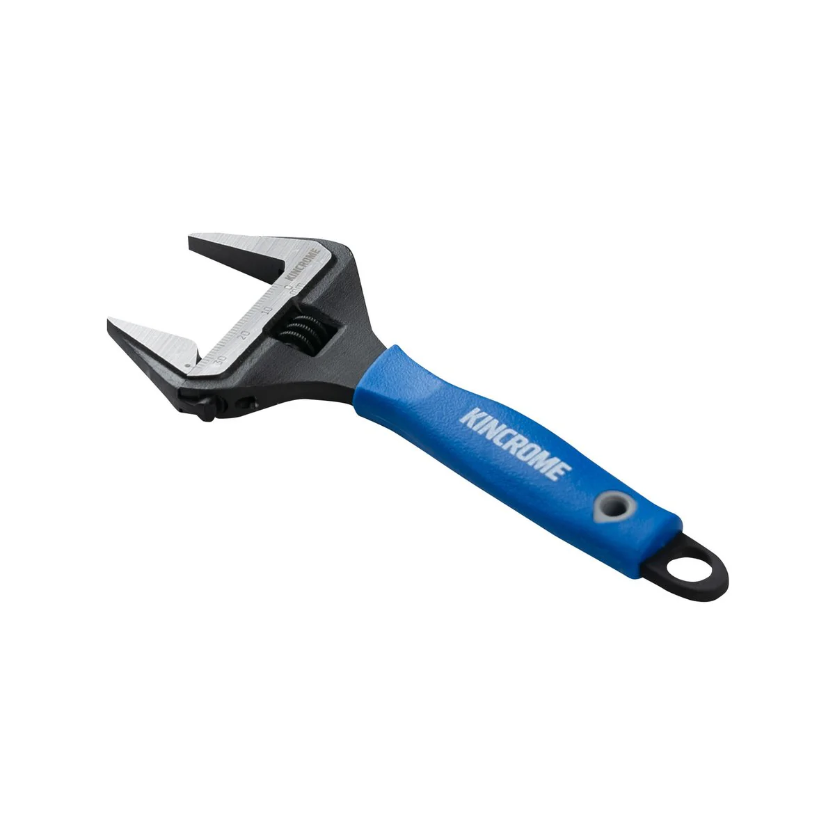 Kincrome 150mm Adjustable Wide Mouth Wrench - Chrome Vanadium Steel - Ergonomic Design - Image 2