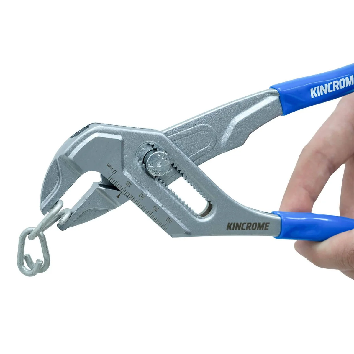 Kincrome 250mm 10 Adjustable Plier Wrench - Chrome Vanadium - 45mm Jaw Capacity - Image 3