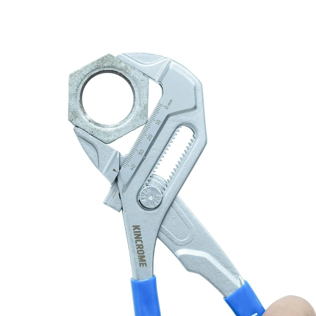 Kincrome 250mm 10 Adjustable Plier Wrench - Chrome Vanadium - 45mm Jaw Capacity - Image 5