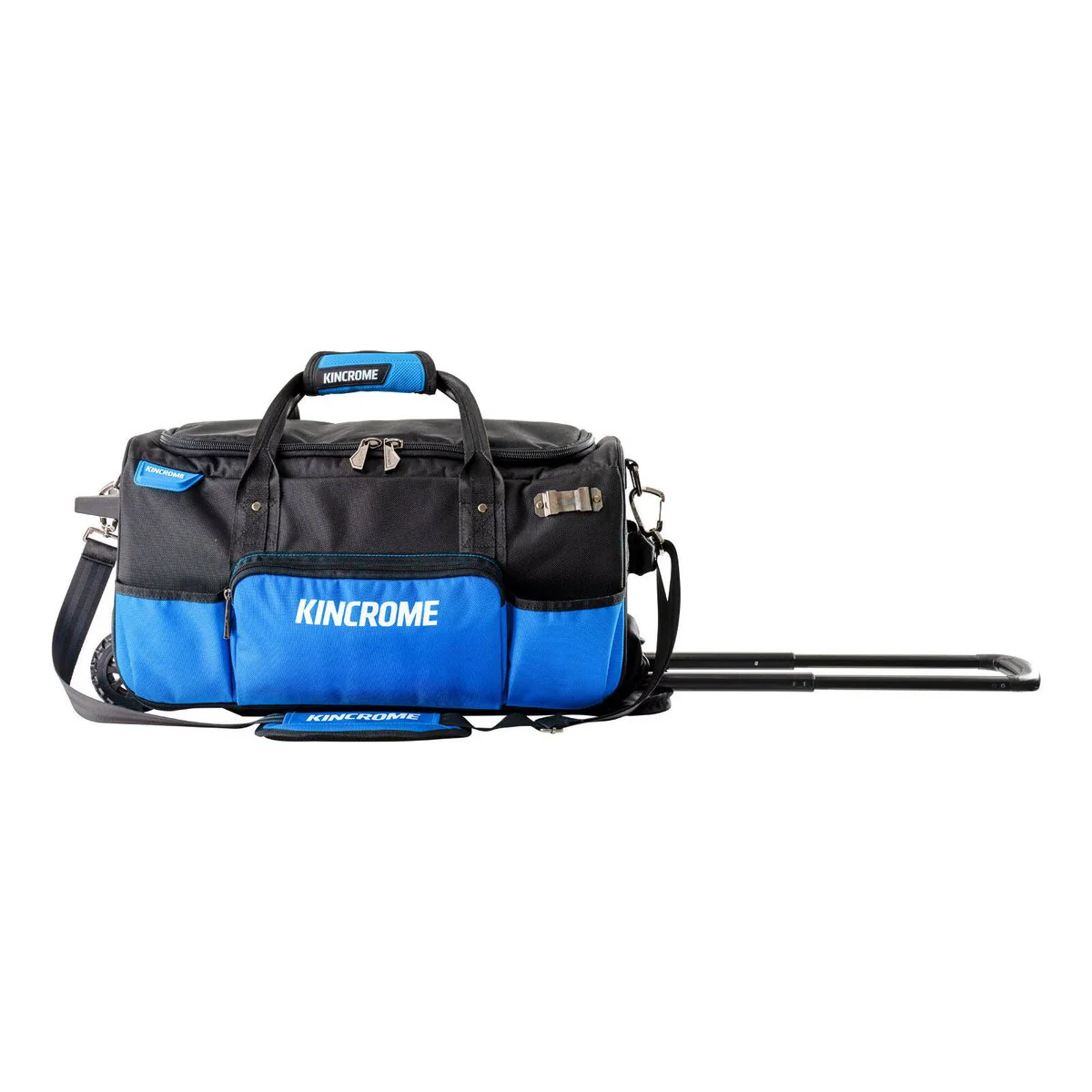 Kincrome 550mm Wheelie Duffle Bag - Heavy-Duty Polyester - 14 Pockets - Water-Resistant - Image 4