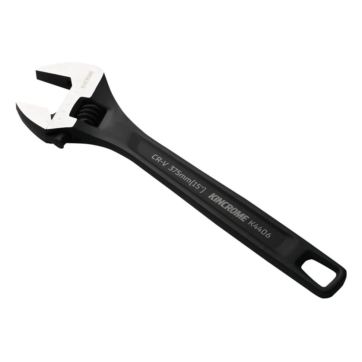 Kincrome Adjustable Wrench 375mm 15 - Chrome Vanadium Steel - 43mm Jaw Opening - Corrosion Resistant - Image 3