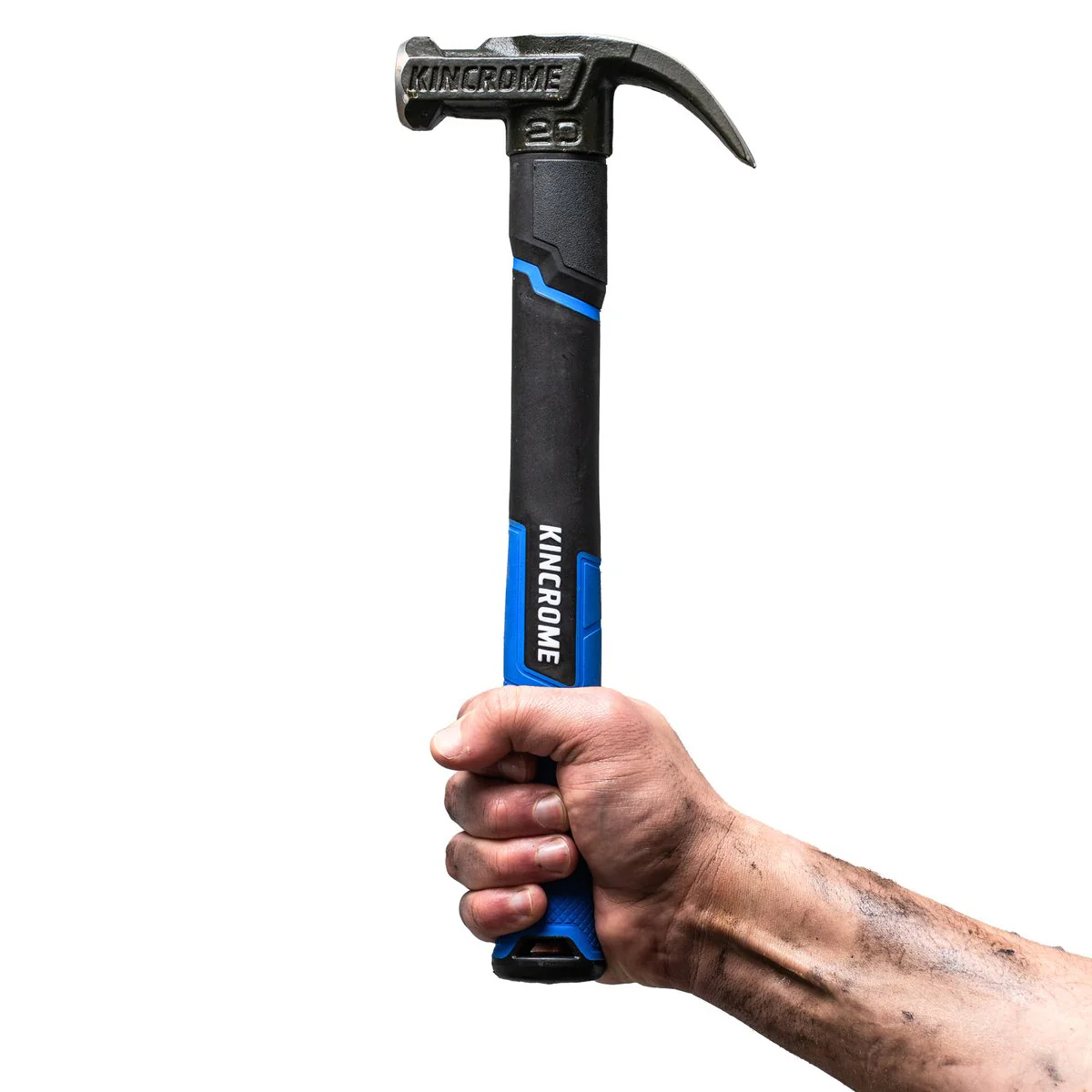 Kincrome Claw Hammer 20oz 560g Graphite - Ergonomic Gel-Grip - Durable - Image 2
