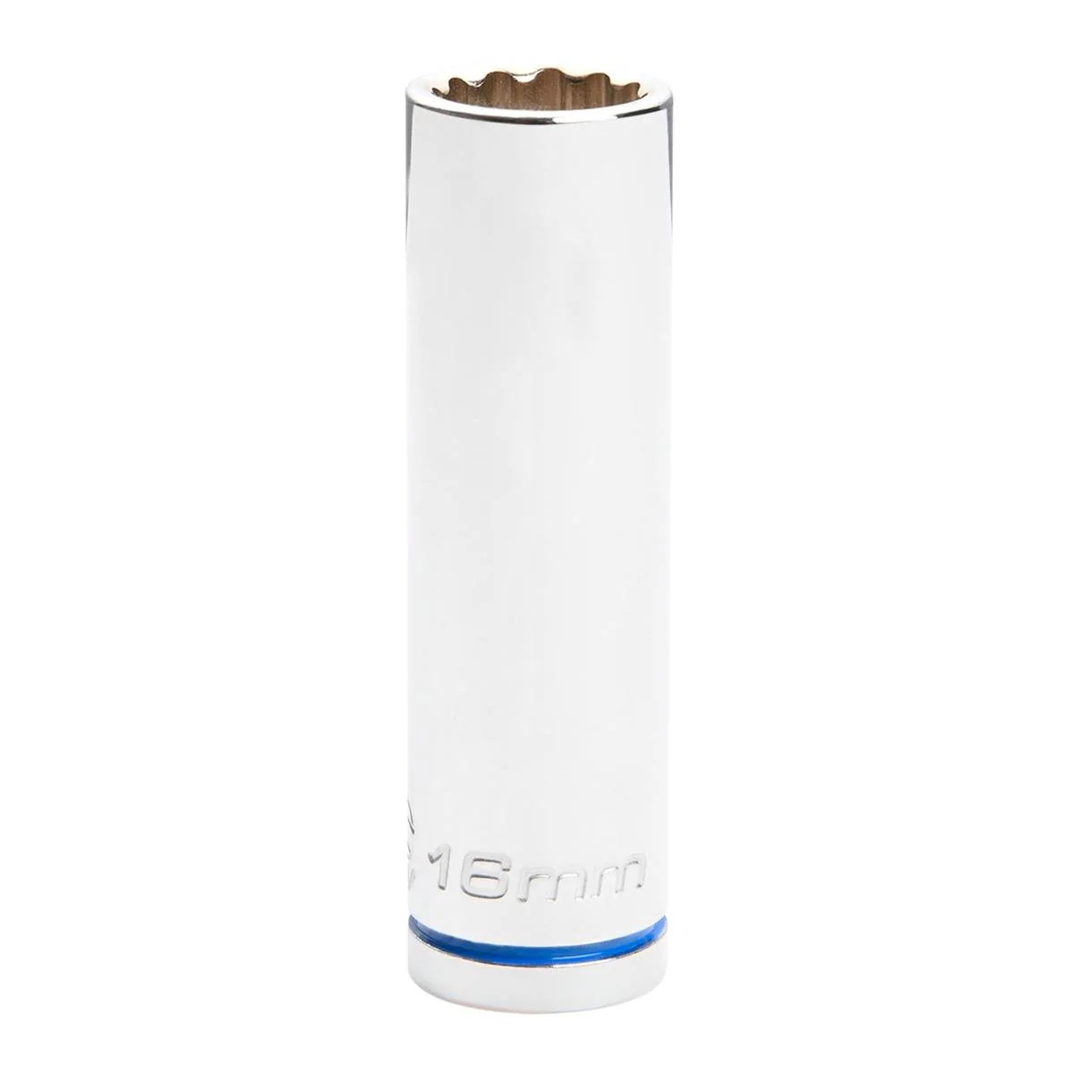Kincrome Deep Socket - 16mm - Chrome Vanadium Steel - Rust Resistant